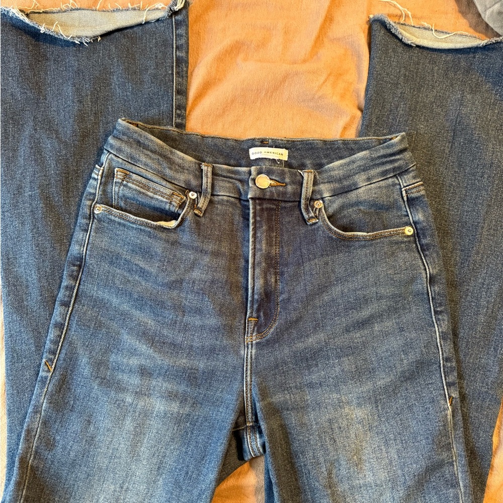 Good American Bootcut/Flare Jeans